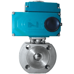 Кран шаровый межфланцевый, AISI304 DN50 (2"), с электроприводом AC 24V (С-05), NK-BIFp50/4*PEAL50