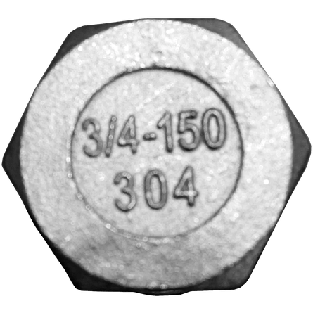 Заглушка В/Р 6-ти гранная нержавеющая, AISI304 DN20 (3/4"), (CF8), PN16, NK-DTP20/4