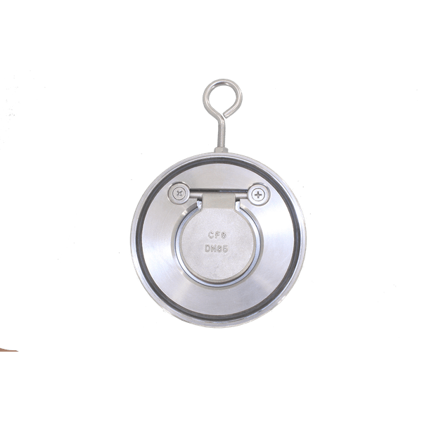Обратный клапан межфланцевый хлопушка нержавеющий, AISI304 DN65 (2_1/2"), (CF8), PN63, NK-CSD65/4