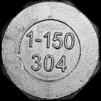 Заглушка В/Р 6-ти гранная нержавеющая, AISI304 DN25 (1"), (CF8), PN16, NK-DTP25/4