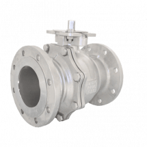 Кран шаровый фланцевый двусоставной нержавеющий (2PC), AISI304 DN125 (5&quot;), (CF8), PN16, NK-BFt125/4