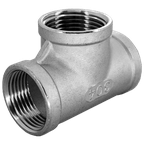 Тройник вр. нержавеющий, AISI304 DN10 (3/8"), (CF8), PN16, NK-DTF10/4