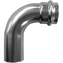 Пресс-отвод однораструбный нержавеющий, AISI304 28mm, CF8, PN16, NK-FEPE28/4