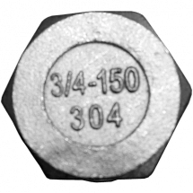 Заглушка Н/Р 6-ти гранная нержавеющая, AISI304 DN20 (3/4&quot;), (CF8), PN16, NK-DT20/4