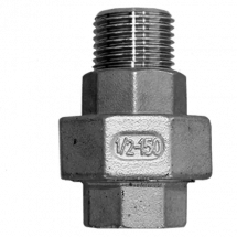 Американка нр/вр нержавеющая, AISI316 DN40 (1_1/2&quot;), (CF8М), PTFE, PN16, NK-ADM40/6
