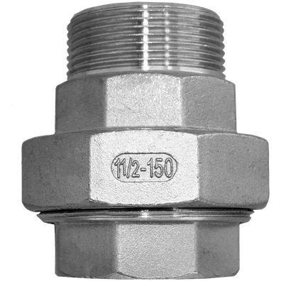 Американка нр/вр нержавеющая, AISI316 DN40 (1_1/2"), (CF8М), PTFE, PN16, NK-ADM40/6