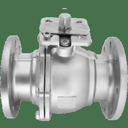 Кран шаровый фланцевый двусоставной нержавеющий (2PC), AISI304 DN65 (2_1/2"), (CF8), PN16, NK-BFt65/4