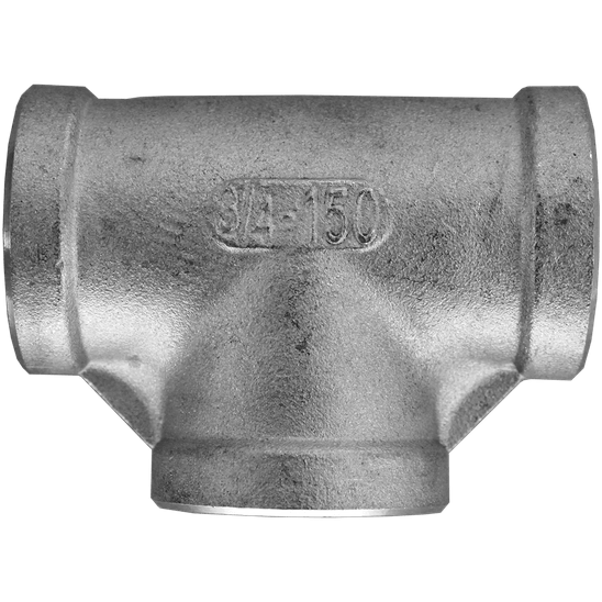 Тройник вр. нержавеющий, AISI304 DN20 (3/4"), (CF8), PN16, NK-DTF20/4