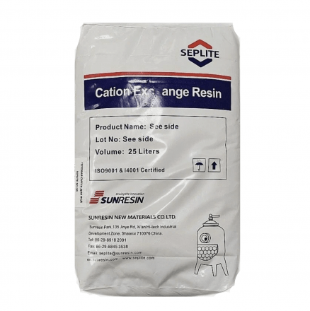 SEPLITE LSF 972 (мешок 25 л.) питьевой макропористый органопоглотитель, Cl-форма.