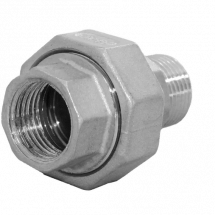 Американка нр/вр нержавеющая, AISI316 DN 8 (1/4&quot;), (CF8М), PTFE, PN16, NK-ADM8/6