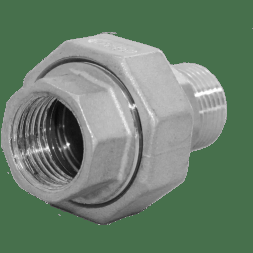 Американка нр/вр нержавеющая, AISI316 DN 8 (1/4"), (CF8М), PTFE, PN16, NK-ADM8/6