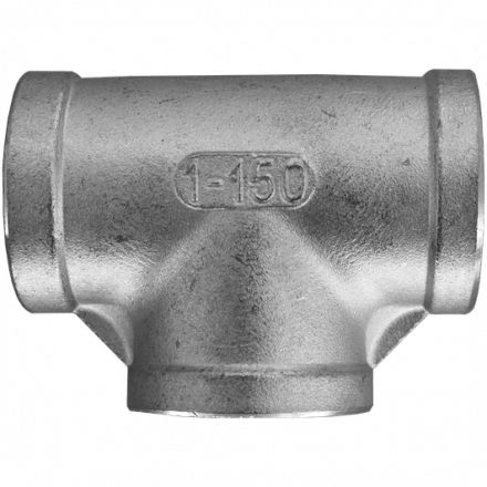 Тройник вр. нержавеющий, AISI304 DN25 (1&quot;), (CF8), PN16, NK-DTF25/4