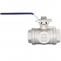 Кран шаровый фланцевый под привод нержавеющий (2PC), AISI304 DN15 (1/2&quot;), (CF8), PN16, NK-BFtp(2PC)15/4