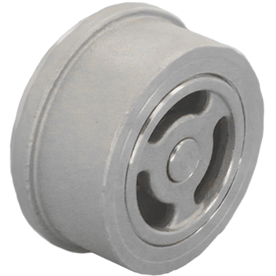 Обратный клапан межфланцевый тарельчатый нержавеющий, AISI304 DN25 (1"), (CF8), PN40, NK-CSP25/4