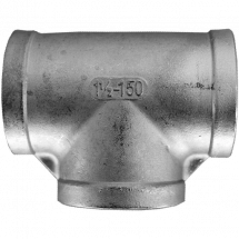 Тройник вр. нержавеющий, AISI304 DN40 (1_1/2&quot;), (CF8), PN16, NK-DTF40/4