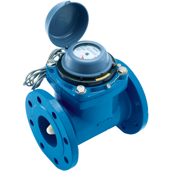 Счетчик воды турбинный Zenner WPH-K-I Dn200 (хол.вода, 100 л/импульс, фланец)