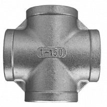 Крестовина нержавеющая, AISI304 DN25 (1&quot;), (CF8), PN16, NK-DCF25/4