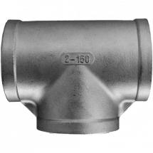 Тройник вр. нержавеющий, AISI304 DN50 (2&quot;), (CF8), PN16, NK-DTF50/4
