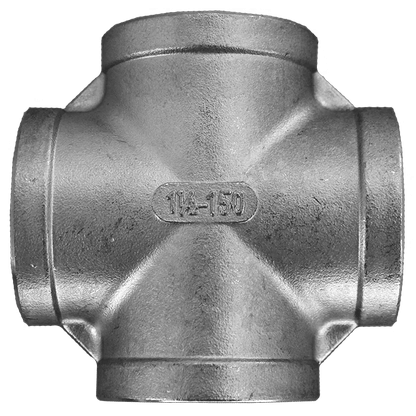 Крестовина нержавеющая, AISI304 DN40 (1_1/2&#039;), (CF8), PN16, NK-DCF40/4
