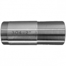 Сгон резьбовой нержавеющий, AISI304 DN50 (2&quot;), (CF8), PN16, NK-DPC50/4