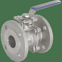 Кран шаровый фланцевый под привод нержавеющий (2PC), AISI304 DN65 (2_1/2"), (CF8), PN16, NK-BFtp(2PC)65/4