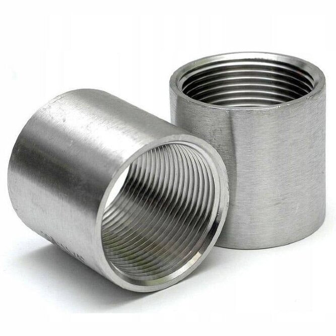 Муфта нержавеющая, AISI304 DN8 (1/4"), (CF8), PN16, NK-MM8/4