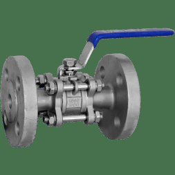 Кран шаровый фланцевый трехсоставной нержавеющий (3PC), AISI304 DN15 (1/2"), (CF8), PN40, NK-BF15/4