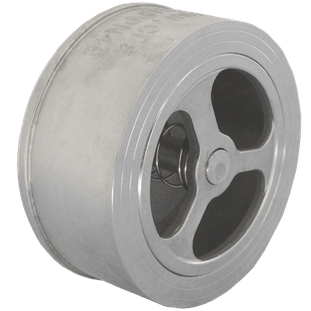 Обратный клапан межфланцевый тарельчатый нержавеющий, AISI316 DN50 (2"), (CF8M), PN25, NK-CSP50/6