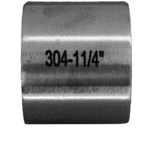 Муфта нержавеющая, AISI304 DN32 (1_1/4&quot;),  (CF8), PN16, NK-MM32/4
