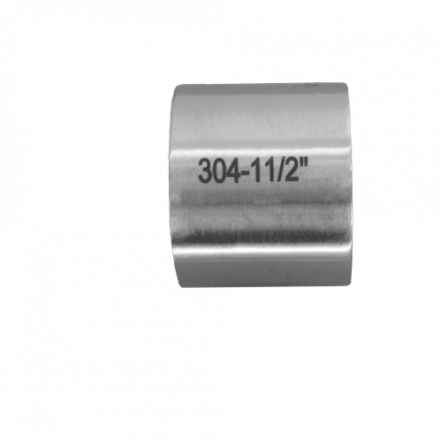 Муфта нержавеющая, AISI304 DN40 (1_1/2&quot;), (CF8), PN16, NK-MM40/4