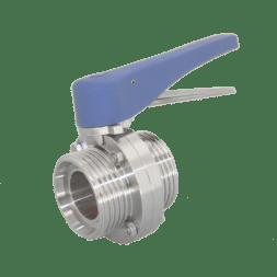 Затвор дисковый резьбовой нержавеющий, AISI304 DN65 (2_1/2"), (CF8), PN8, NK-DZm65/4