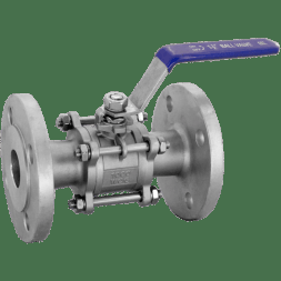 Кран шаровый фланцевый трехсоставной нержавеющий (3PC), AISI316 DN40 (1_1/2"), (CF8M), PN16, NK-BF40/6