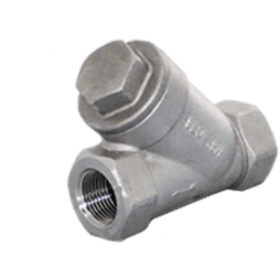 Фильтр муфтовый Y-тип нержавеющий, AISI304 DN10 (3/8"), (CF8), PN16, NK-YS10/4