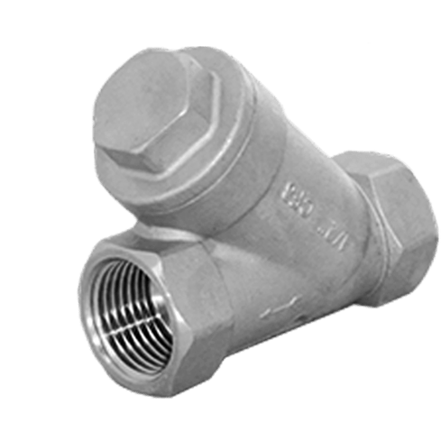 Фильтр муфтовый Y-тип нержавеющий, AISI304 DN15 (1/2"), (CF8), PN40, NK-YS15/4