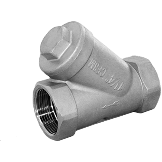 Фильтр муфтовый Y-тип нержавеющий, AISI304 DN32 (1_1/4"), (CF8), PN40, NK-YS32/4