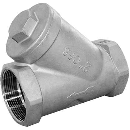 Фильтр муфтовый Y-тип нержавеющий, AISI304 DN40 (1_1/2"), (CF8), PN16, NK-YS40/4