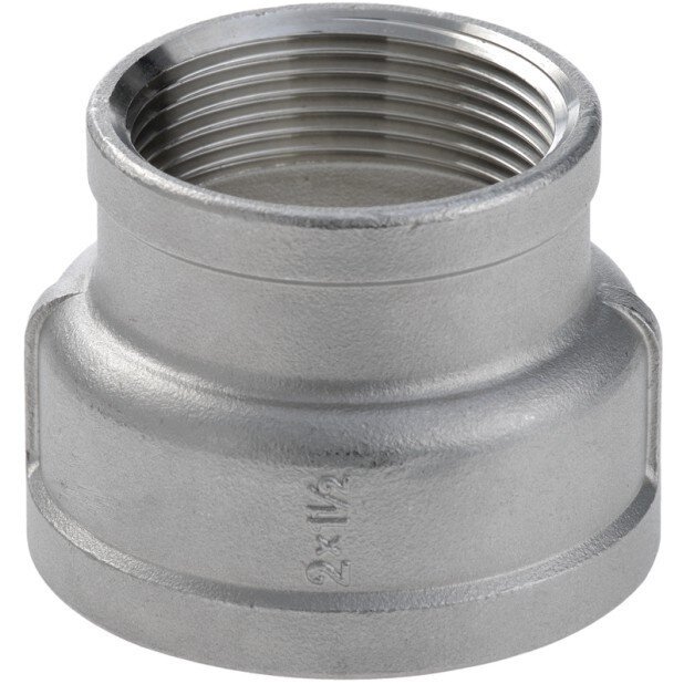 Муфта переходная нержавеющая, AISI304 DN40 х DN32 ( 1_1/2" х 1_1/4"), (CF8), PN16, NK-MMH40*32/4