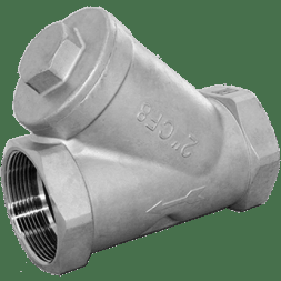 Фильтр муфтовый Y-тип нержавеющий, AISI304 DN50 (2"), (CF8), PN40, NK-YS50/4