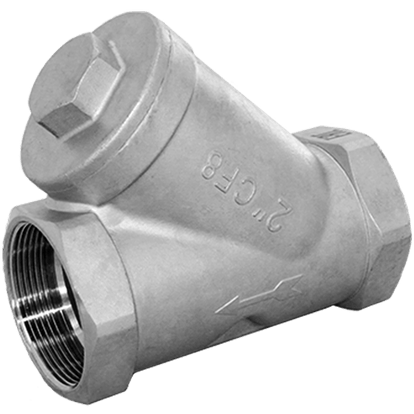 Фильтр муфтовый Y-тип нержавеющий, AISI304 DN50 (2"), (CF8), PN40, NK-YS50/4