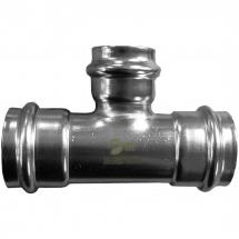 Пресс-тройник нержавеющий, AISI304 28mm x 28mm x 28mm, CF8, PN16, NK-PT28*28*28/4